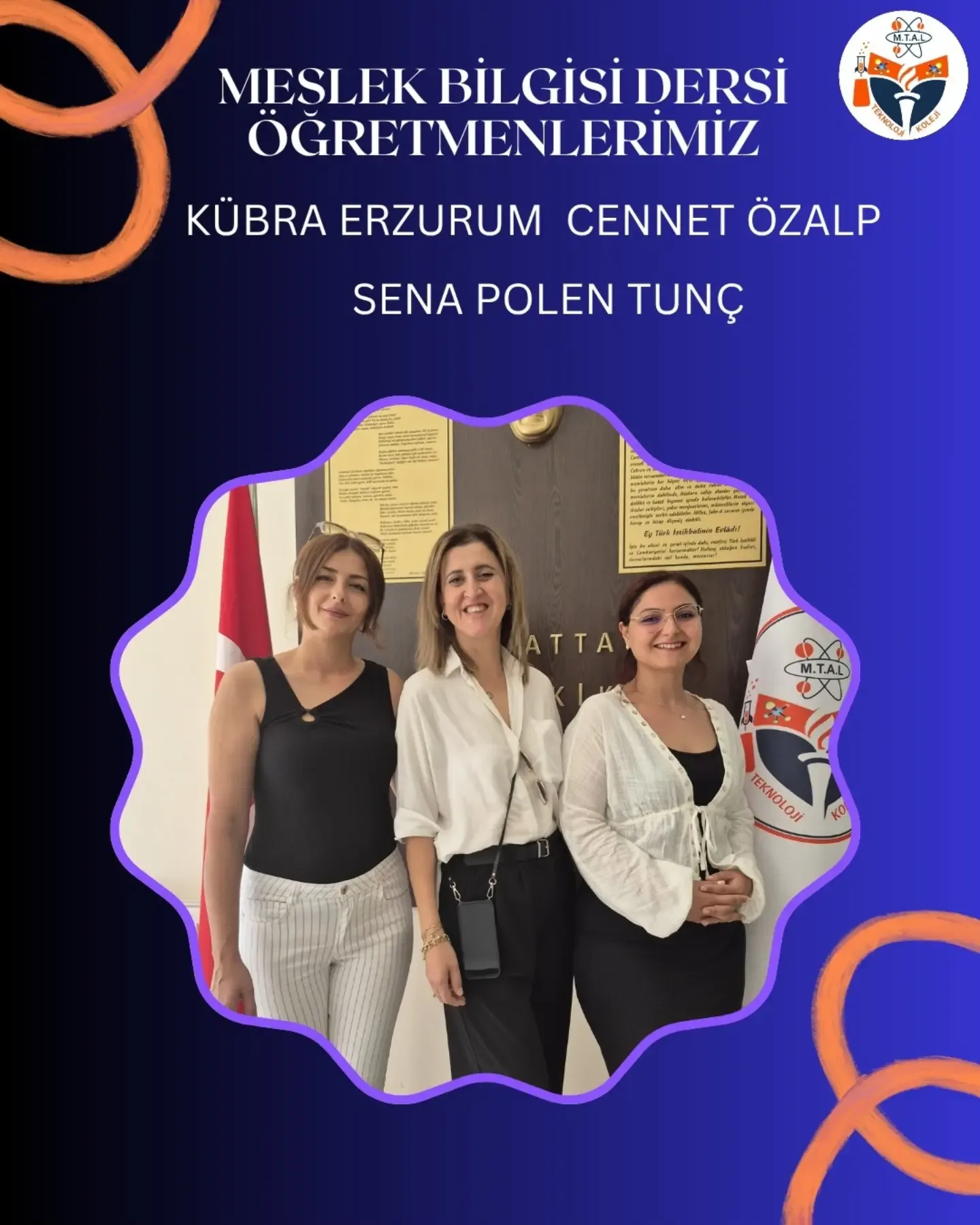 Meslek bilgisi dersi öğretmenlerimiz