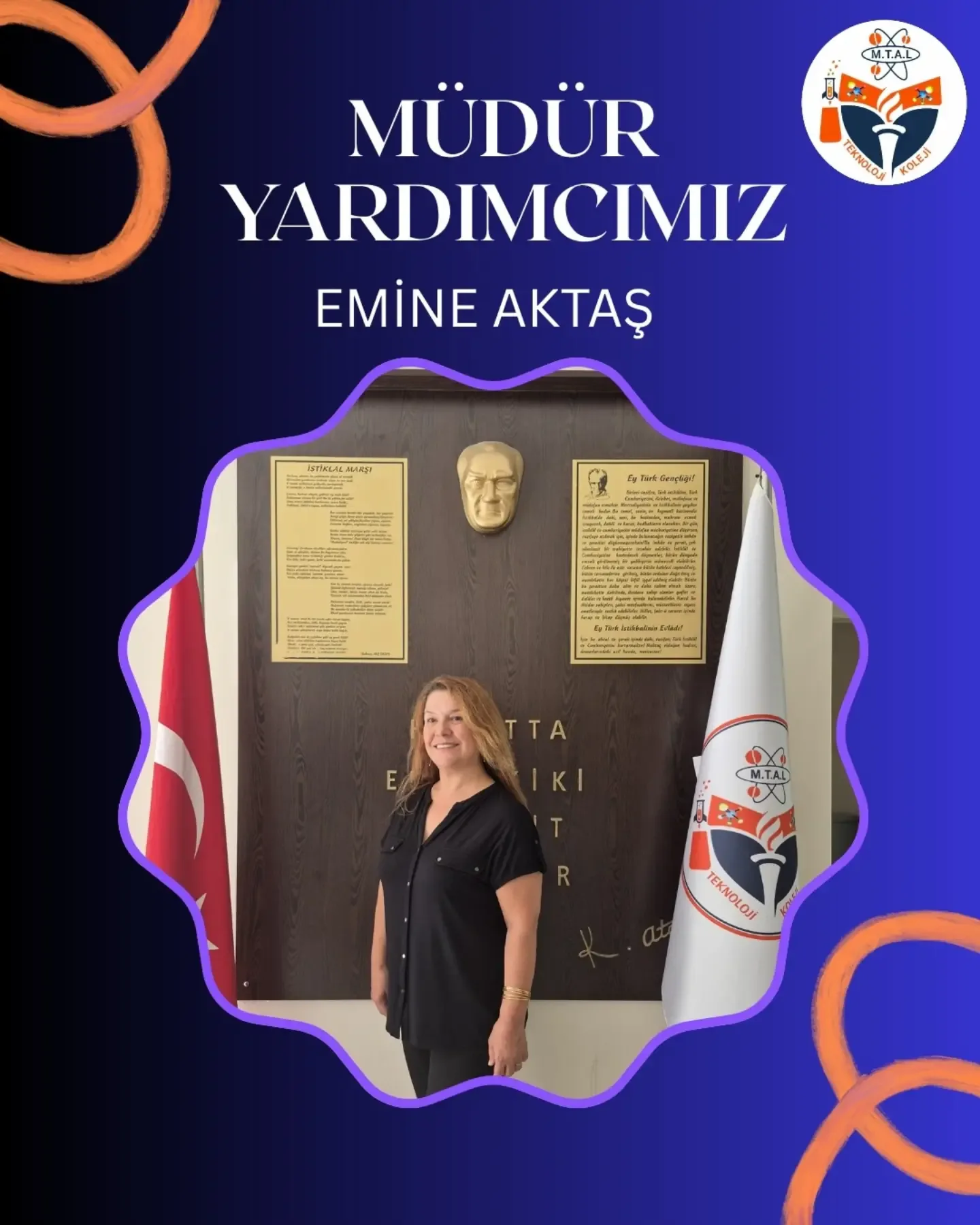 Müdür yardımcımız Emine Aktaş