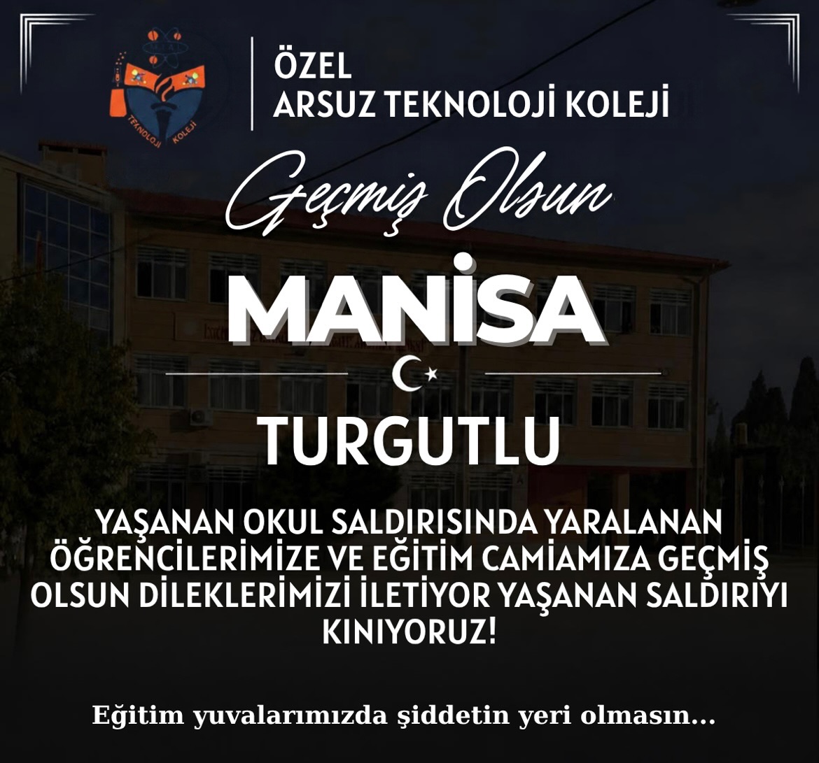 Yaşanan saldırıyı kınıyoruz !!! (Instagram paylaşımından görsel)