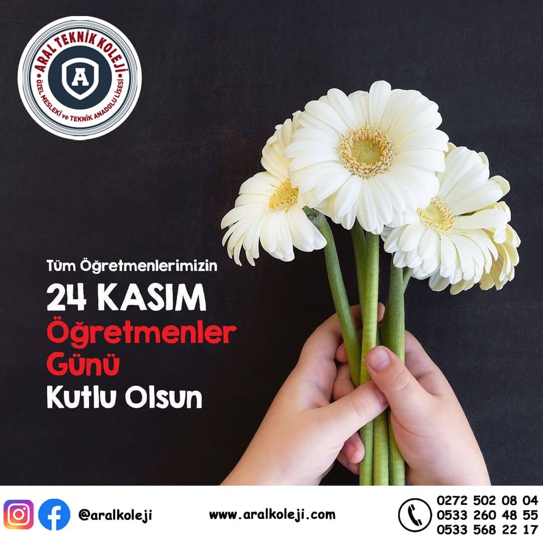 24 Kasım Öğretmenler günü kutlu, yüreği eğitim aşkıyla çarpan herkese selam olsun. (Instagram paylaşımından görsel)