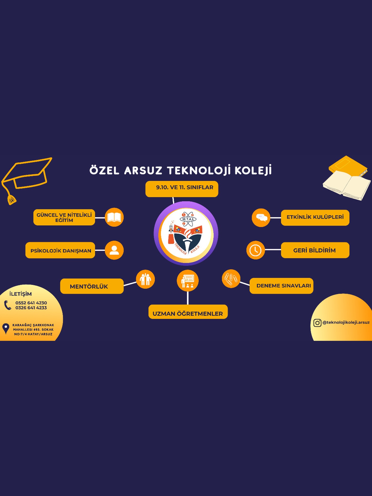 Geleceğinize yön vermek ve nitelikli bir eğitimle başarıya ulaşmak için 2026-2027 eğitim-öğretim yılı kayıtlarımız… (Instagram paylaşımından görsel)