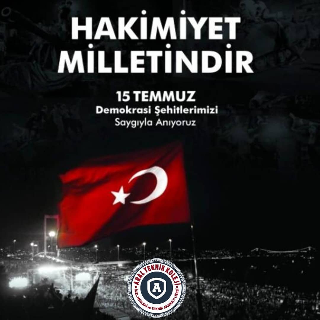 15 Temmuz Demokrasi Şehitlerimizi saygıyla anıyoruz. (Instagram paylaşımından görsel)
