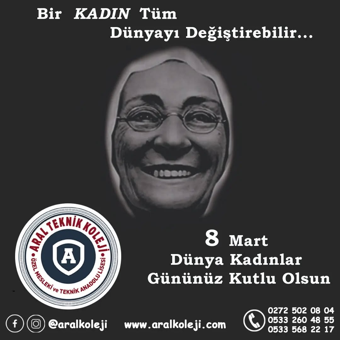 Okulumuzda emek veren tüm eğitim çalışanı değerli arkadaşlarımızın gününü kutladık. Dünya Kadınlar Günü kutlu olsun. (Instagram paylaşımından görsel)