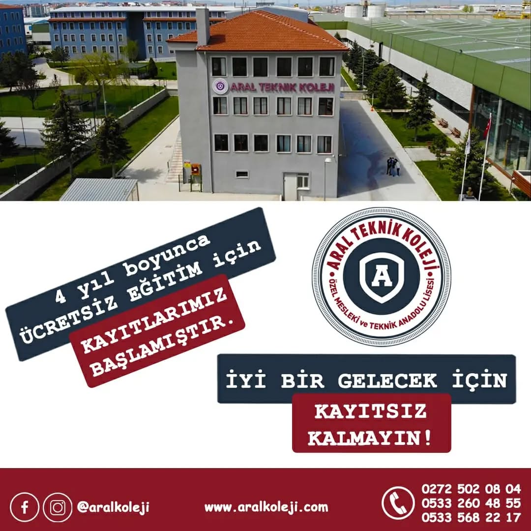 Kayıtlarımız başlamıştır. Az sayıda öğrenci ile nitelikli eğitim adına, öğrencilerimizin yeteneklerini başarıya… (Instagram paylaşımından görsel)