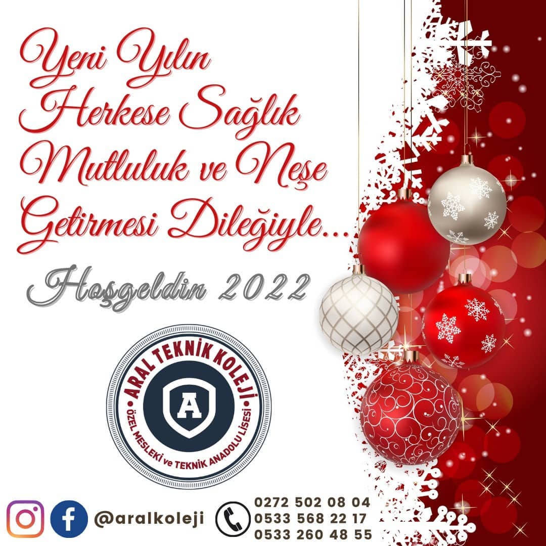 2022 herkese sağlık, mutluluk ve başarılarla dolu bir yıl olsun. (Instagram paylaşımından görsel)