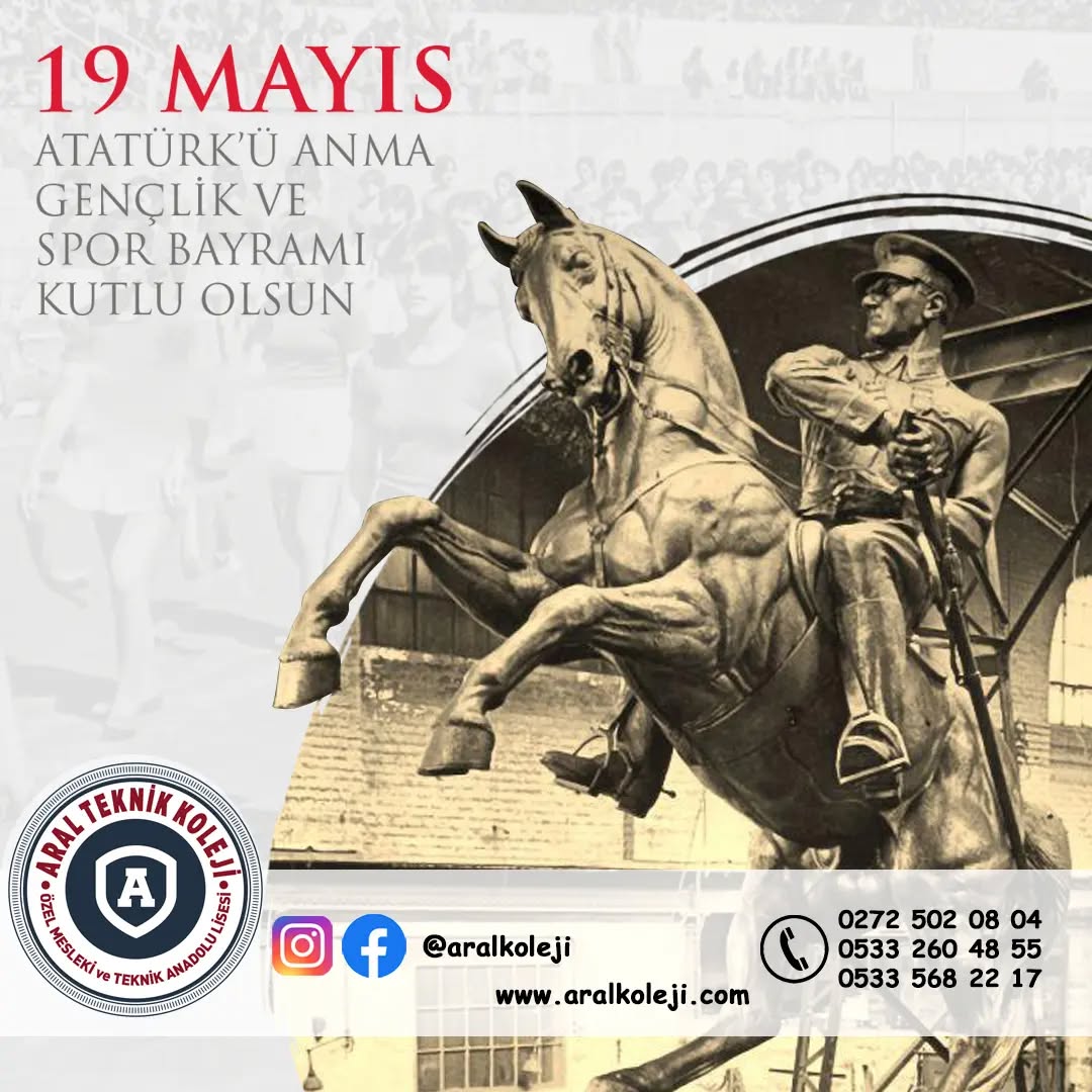 19 Mayıs Atatürk'ü Anma Gençlik ve Spor Bayramı kutlu olsun (Instagram paylaşımından görsel)