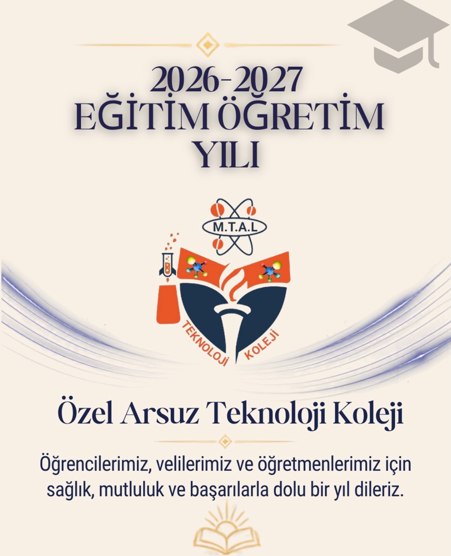 Özel Arsuz Teknoloji Koleji ailesi olarak; tüm öğrencilerimize, velilerimize ve değerli öğretmenlerimize sağlık,… (Instagram paylaşımından görsel)