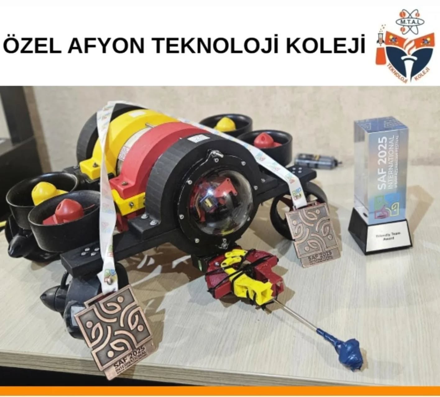 Okulumuz, 17–19 Kasım tarihleri arasında Azerbaycan Bakü Expo Center’da düzenlenen Uluslararası STEAM Azerbaycan…: fotoğraf 2
