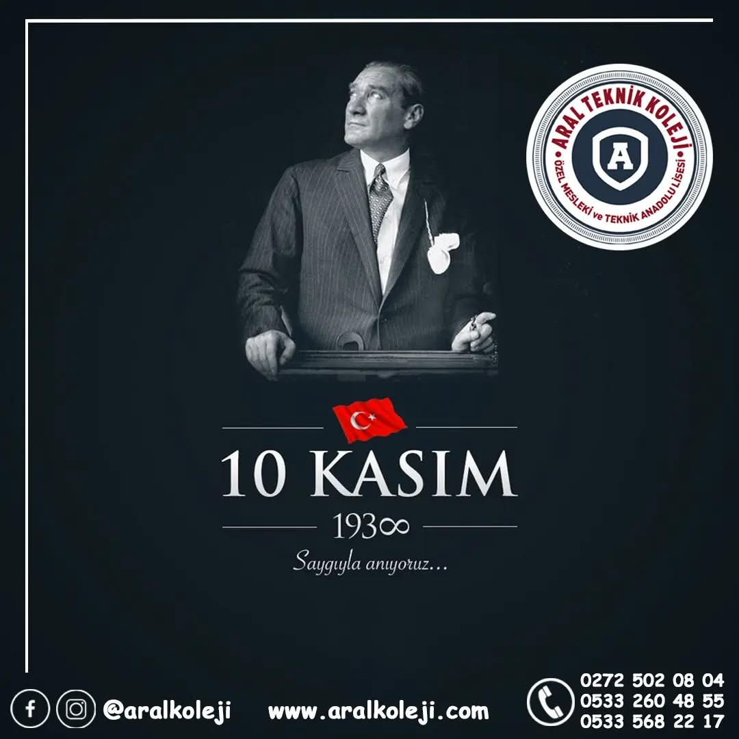 Cumhuriyetimizin kurucusu Mareşal Gazi Mustafa Kemal ATATÜRK' ü aramızdan bedenen ayrılışının 84. yılında saygı ve… (Instagram paylaşımından görsel)