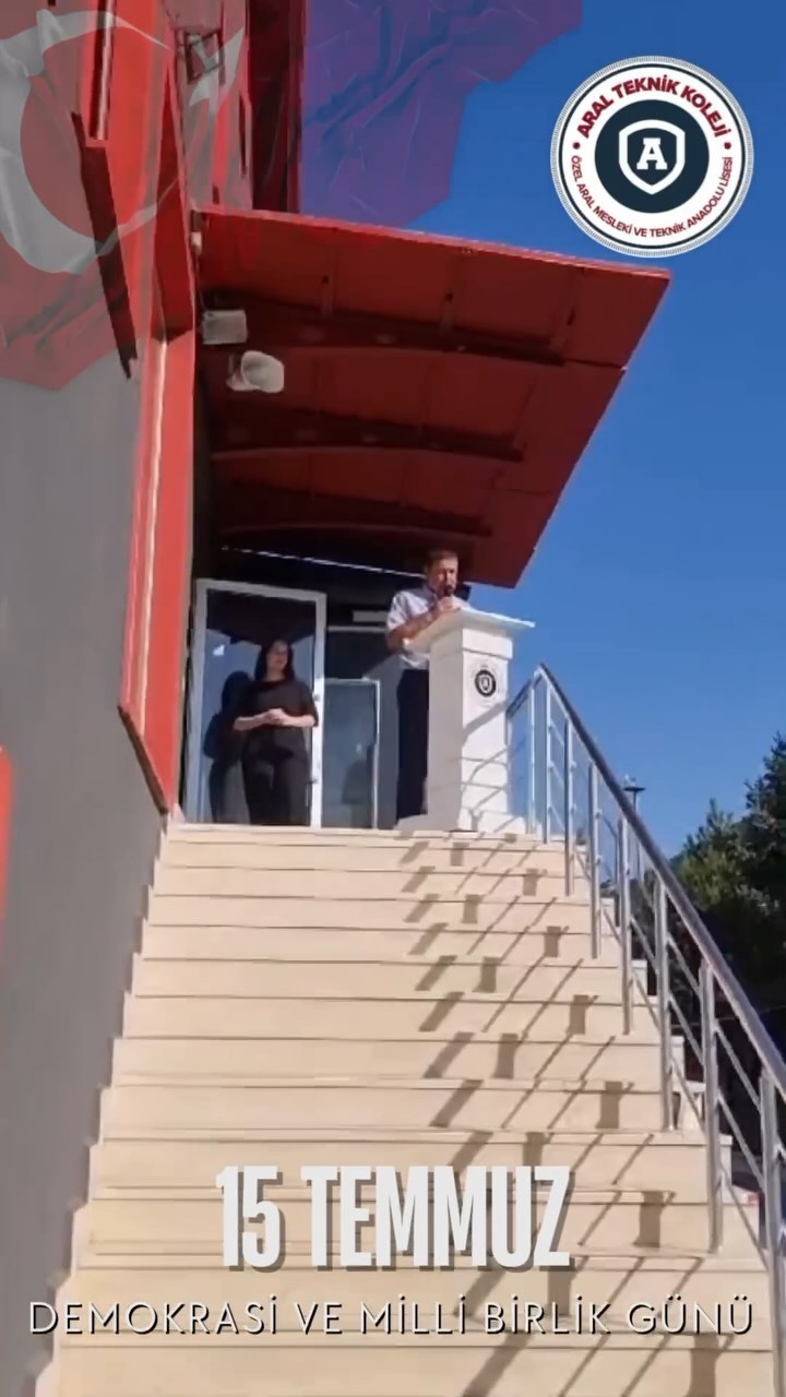 Okulumuzda 15 Temmuz Demokrasi ve Milli birlik Günü anma etkinliği gerçekleştirilmiştir. (Instagram paylaşımından görsel)