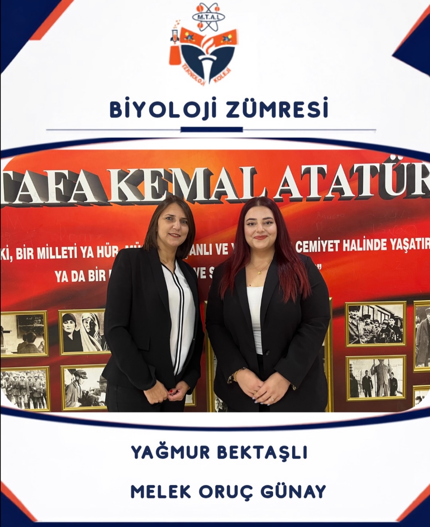 “Yaşamın mucizesini, doğanın dengesini ve bilimin ışığını öğrencilerimizle buluşturmaya hazırız. Biyoloji zümresi… (Instagram paylaşımından görsel)