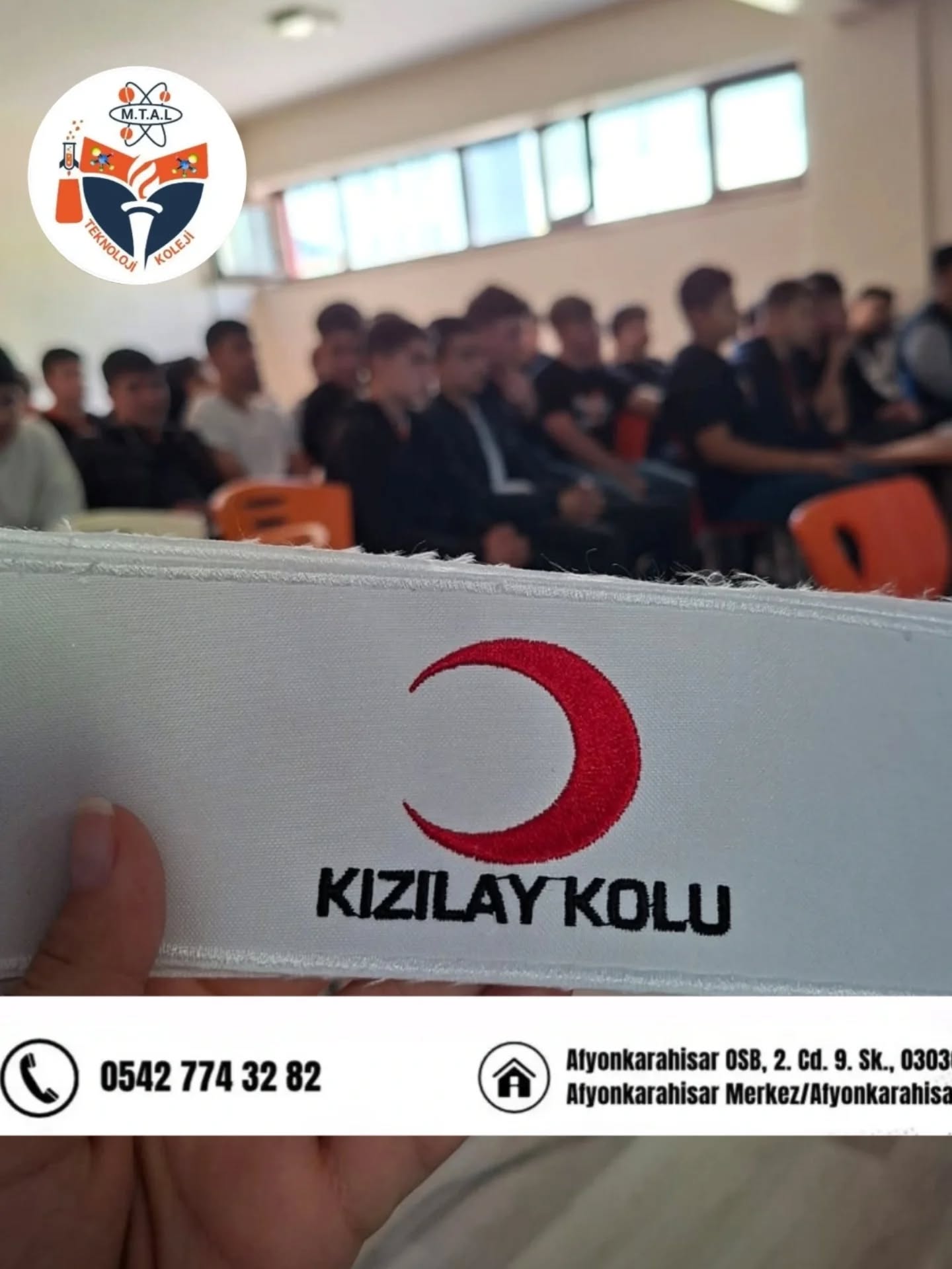 “İyilik eğitimle başlar. (Instagram paylaşımından görsel)