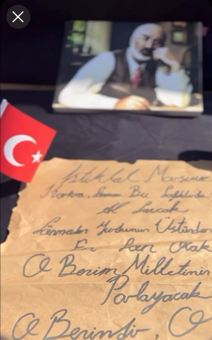 12 Mart İstiklal Marşının Kabulü (Instagram paylaşımından görsel)