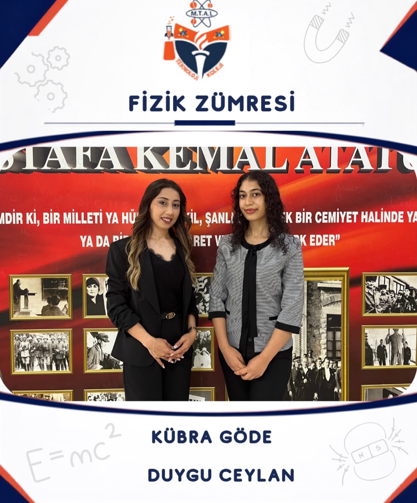 “Maddenin ve enerjinin izinde,merak eden, sorgulayan ve doğanın dengesini analitik bir bakış açısıyla kavrayan… (Instagram paylaşımından görsel)