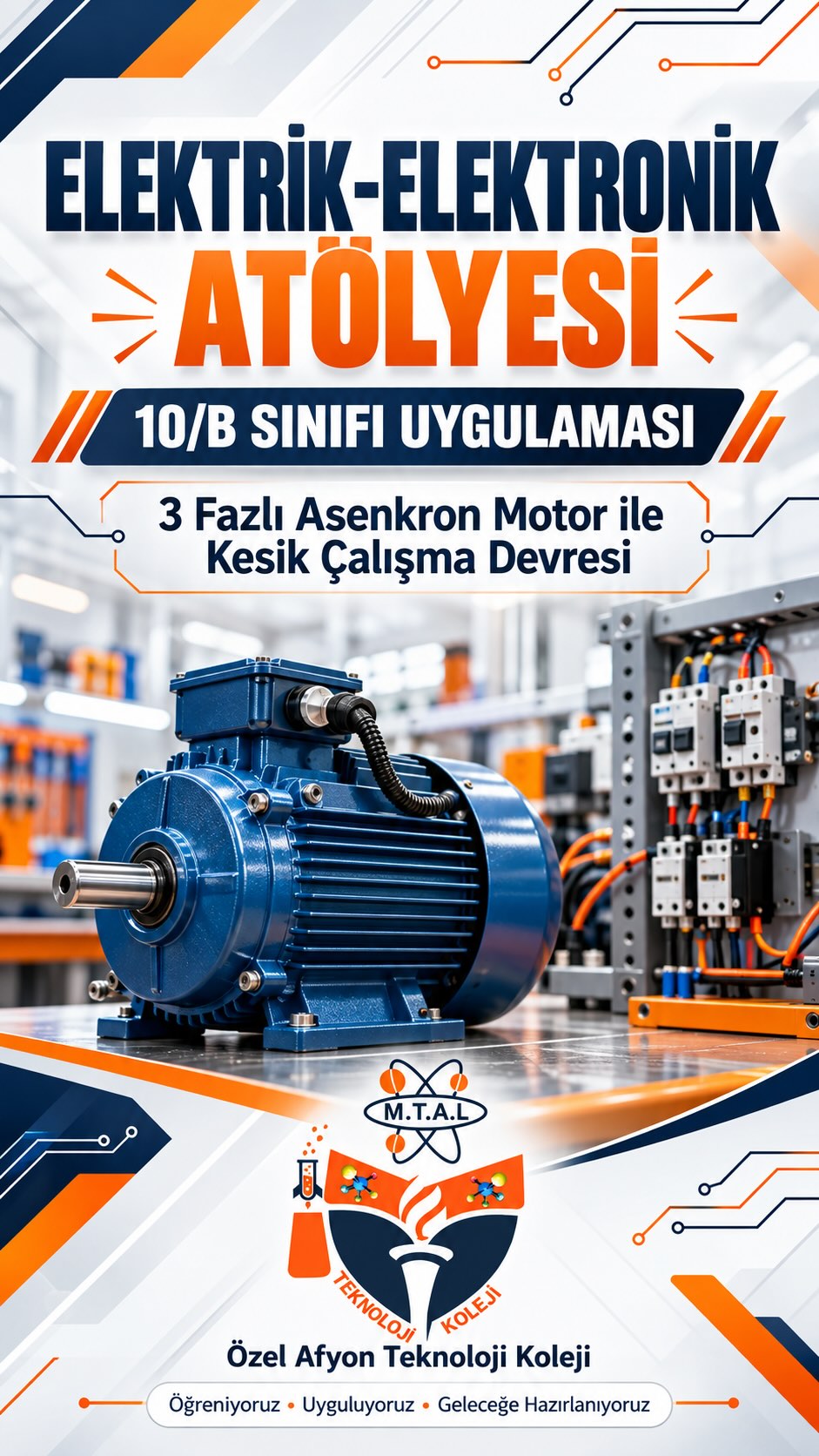 TEORİDEN PRATİĞE, BİLGİDEN ÜRETİME! (Instagram paylaşımından görsel)