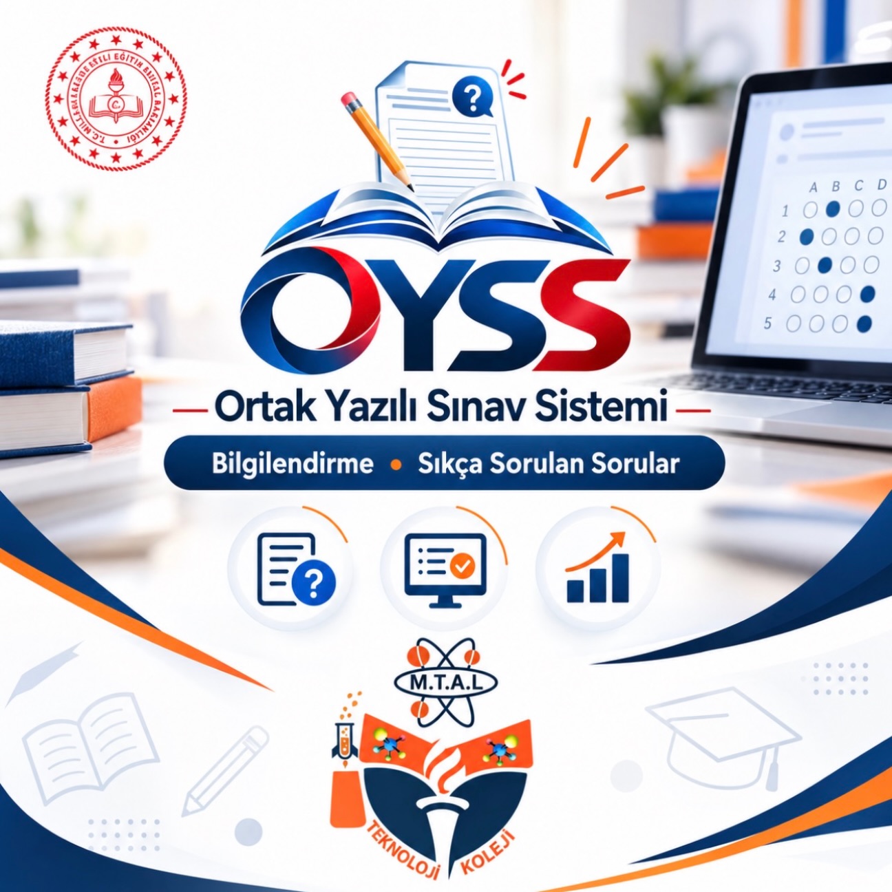 “Ortak Yazılı Sınav Sistemi”yle ilgili “Sıkça Sorulan Sorular” Rehberi Hazırlandı (Instagram paylaşımından görsel)